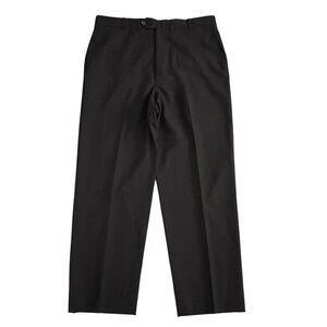 Vintage Cricketeer Virgin Wool Dress Pants Mens 34 Black Union Made